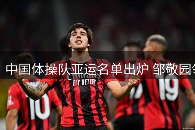 中国体操队亚运名单出炉 邹敬园领衔冲击金牌